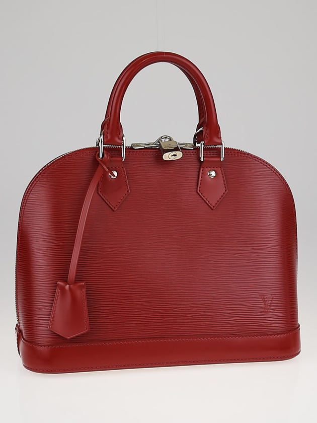 Louis Vuitton Rubis Epi Leather Alma PM Bag