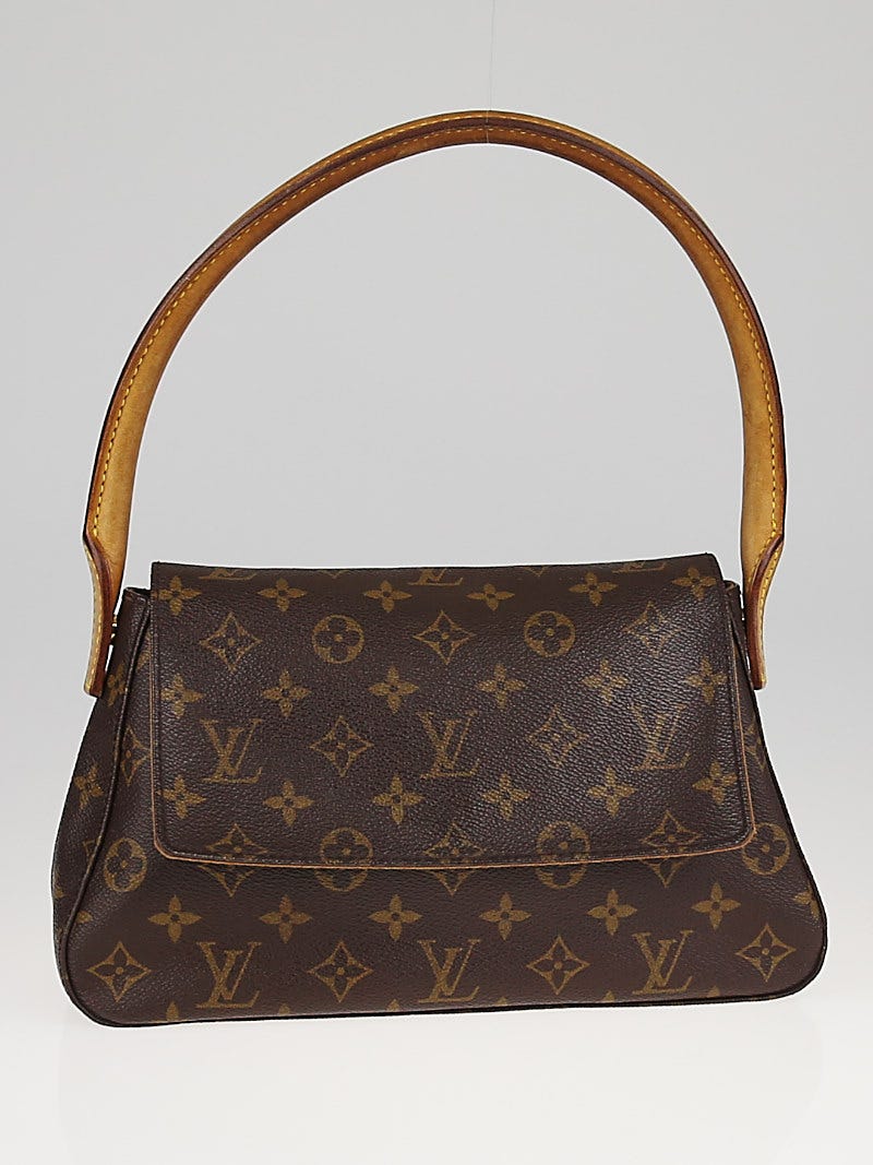 Louis Vuitton Vintage Monogram Canvas Mini Looping Shoulder Bag SHF2   LuxeDH