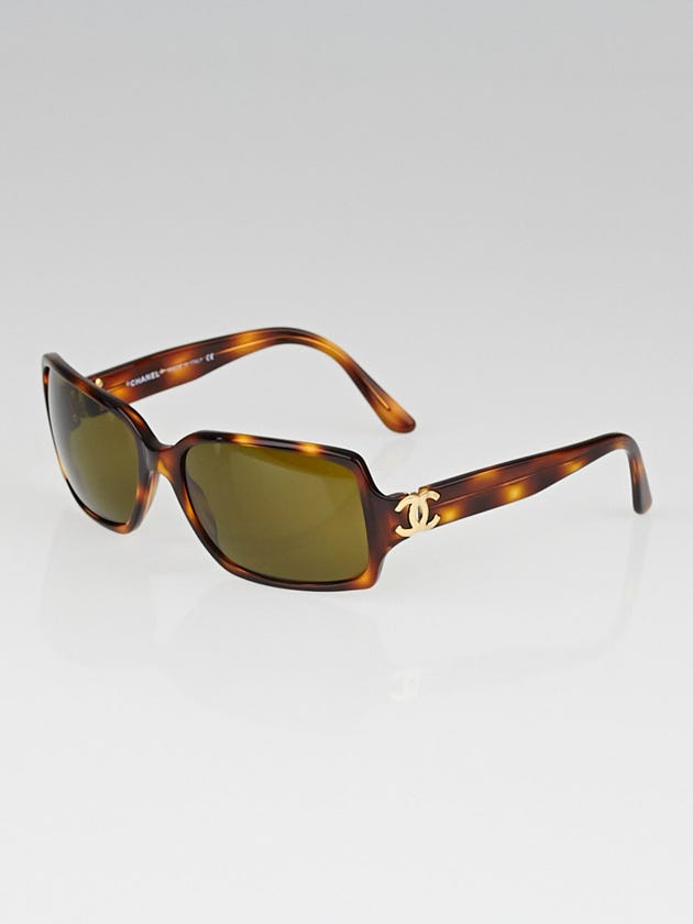 Chanel Tortoise Shell Frame CC Sunglasses-5030