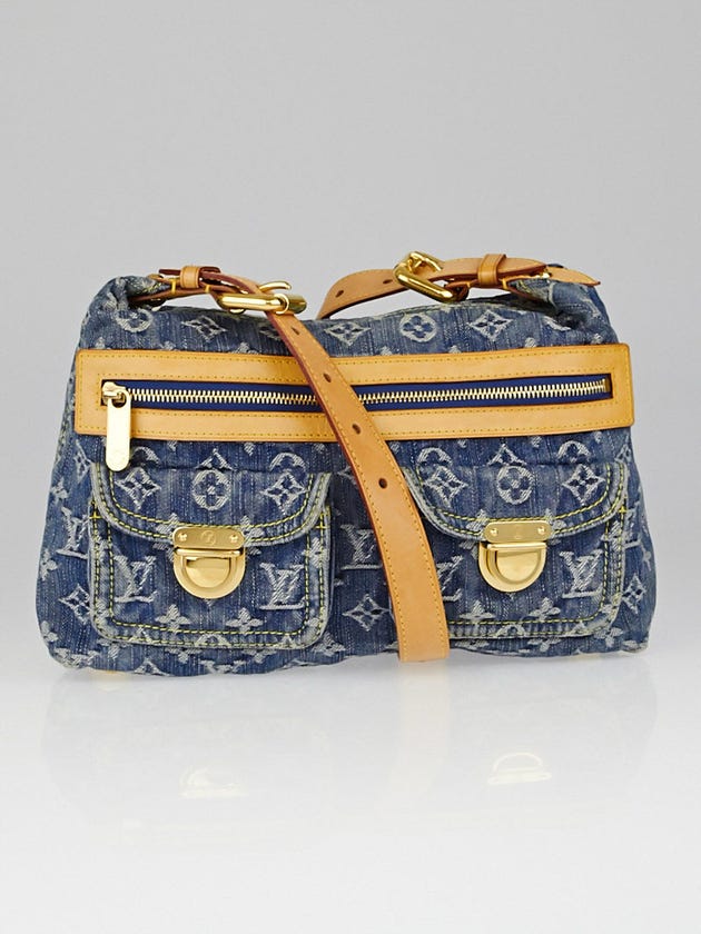 Louis Vuitton Denim Blue Monogram Baggy PM Bag – THE CLOSET