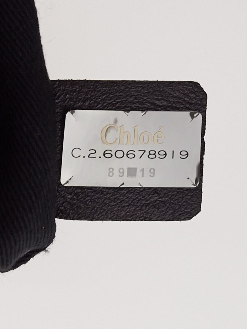 Chloe Brown Python Small Heloise Bag | Yoogi's Closet