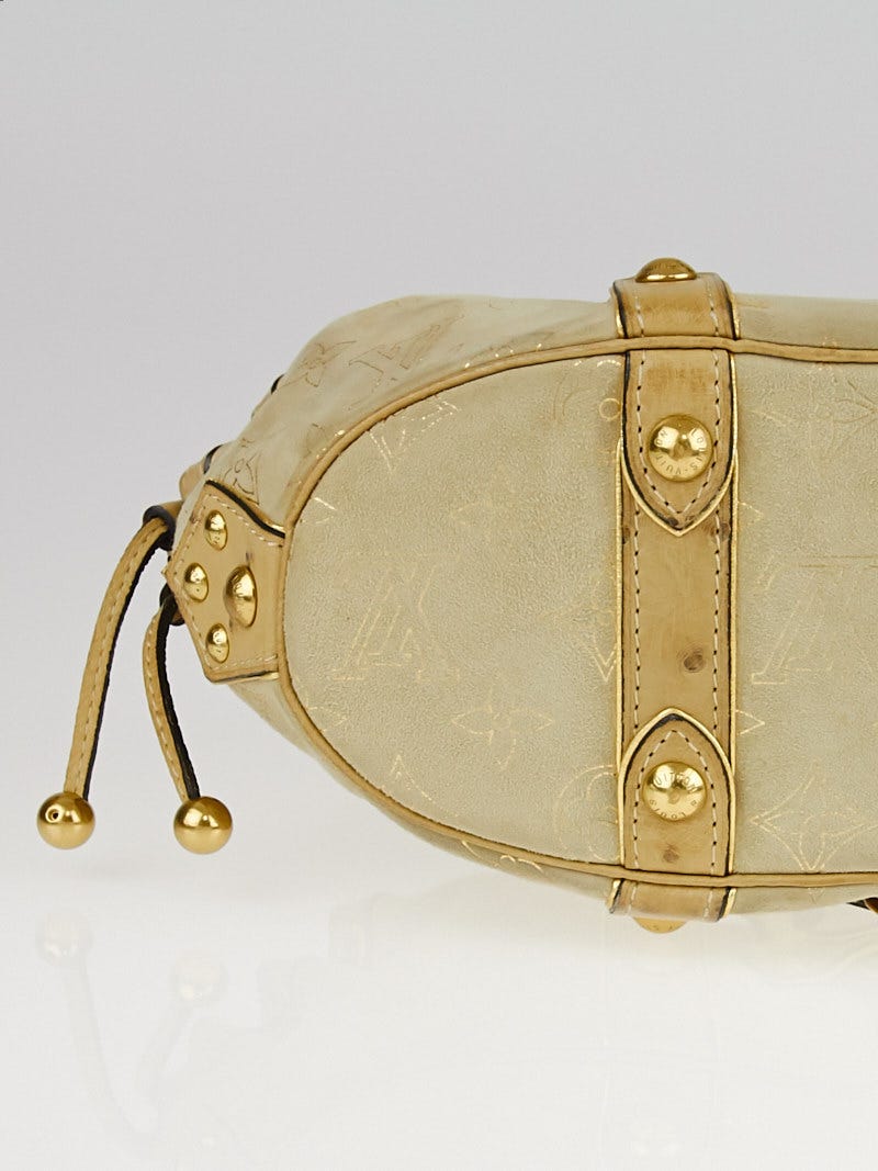 Louis Vuitton Monogram Theda GM Bag Gold