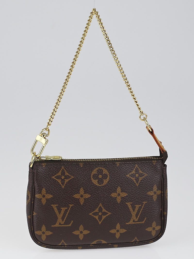 Louis Vuitton Monogram Canvas Mini Accessories Pochette Bag - Yoogi's Closet