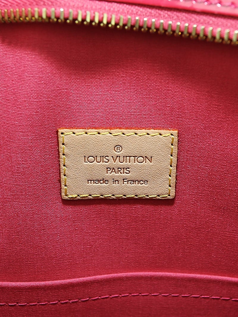 Louis Vuitton Framboise Monogram Vernis Brentwood Tote Bag - Yoogi's Closet