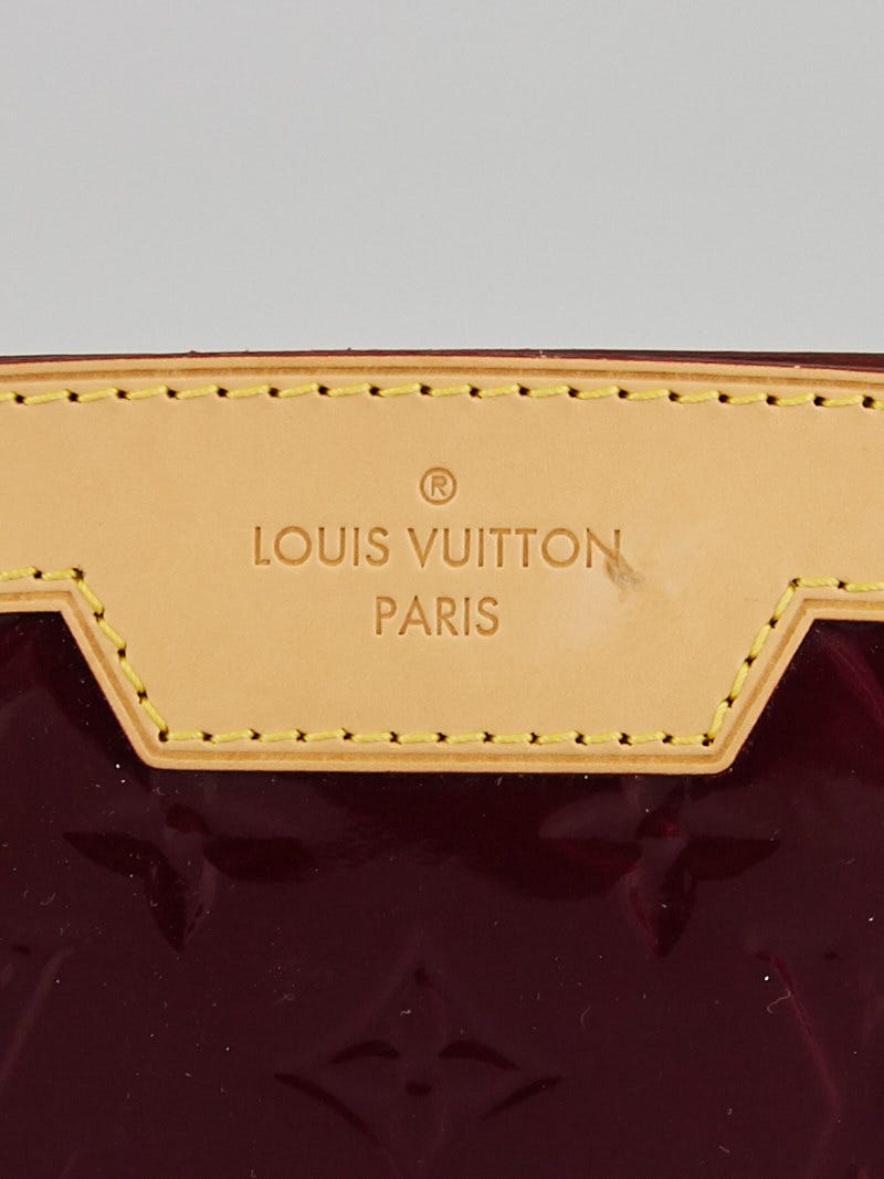 Louis Vuitton Rouge Fauviste Monogram Vernis Brea MM Bag - Yoogi's
