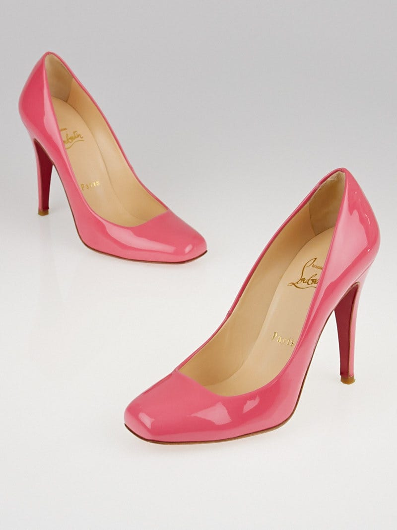 Christian louboutin deals square toe pump