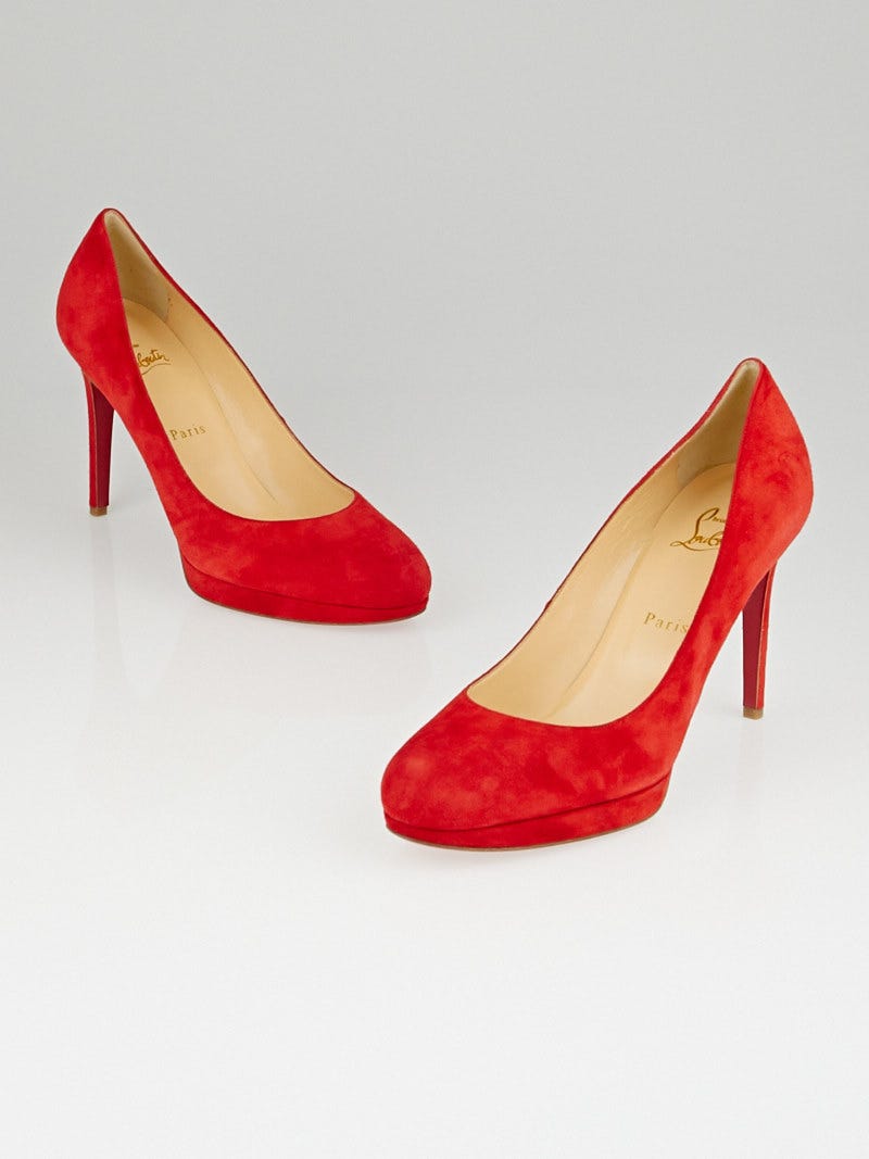 Red pumps deals size 9