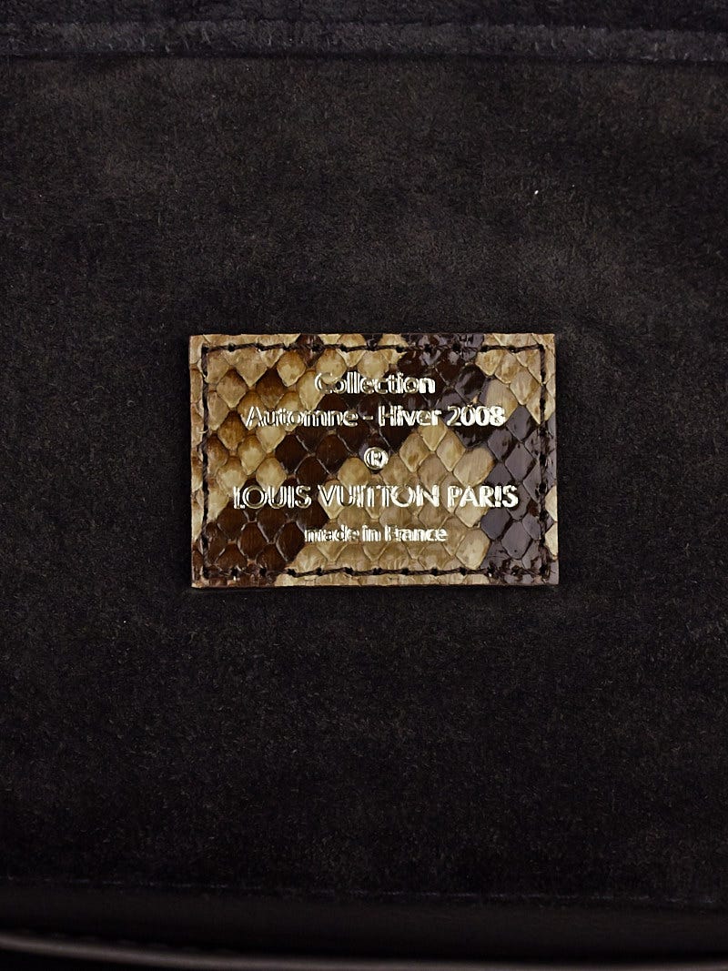 Louis Vuitton Black Monogram Embossed Suede Limited Edition Kohl Whisper  Bag Louis Vuitton | The Luxury Closet