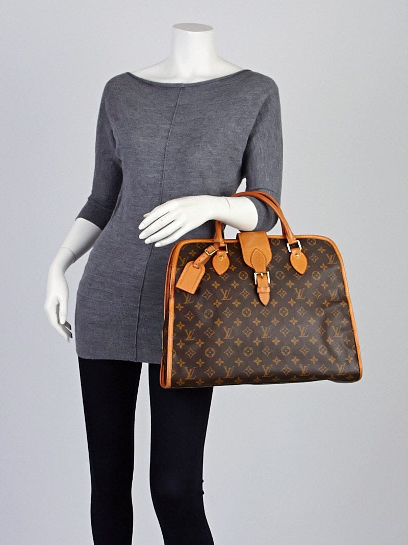 Louis Vuitton Monogram Canvas Rivoli Soft Briefcase - Yoogi's Closet