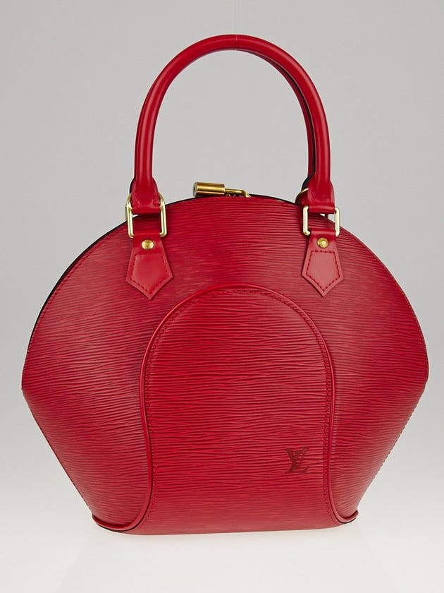 Louis Vuitton Made-to-Order Rouge Epi Leather Ellipse PM Bag