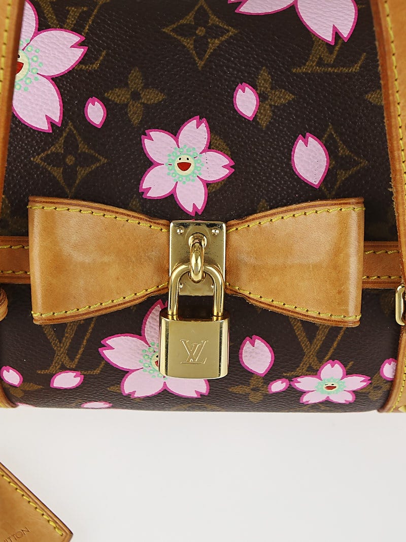 ❌SOLD❌ Louis Vuitton Cherry Blossom Monogram Papillon bag Blanc - Reetzy