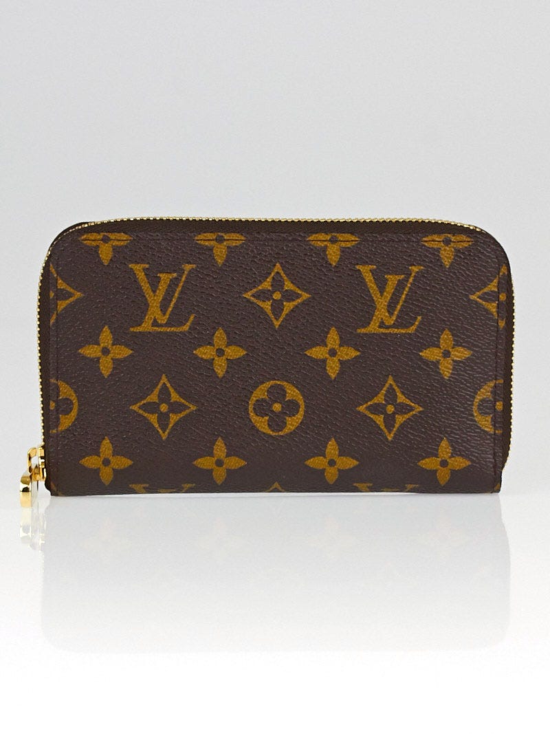 Louis Vuitton Monogram Canvas Zippy Compact Wallet - Yoogi's Closet