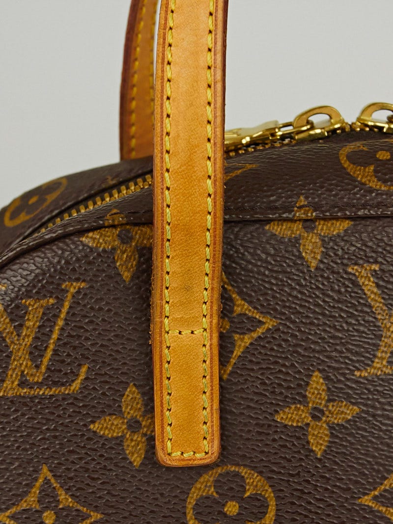 Louis Vuitton - Authenticated Spontini Handbag - Cloth Brown for Women, Very Good Condition
