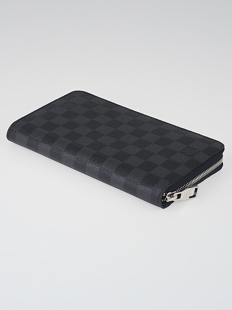 希少品♪【LOUIS VUITTON】Zippy Wallet 財布 Damier Graphite Amazon.com: Louis Vuitton, Pre-Loved Damier Graphite Zippy
