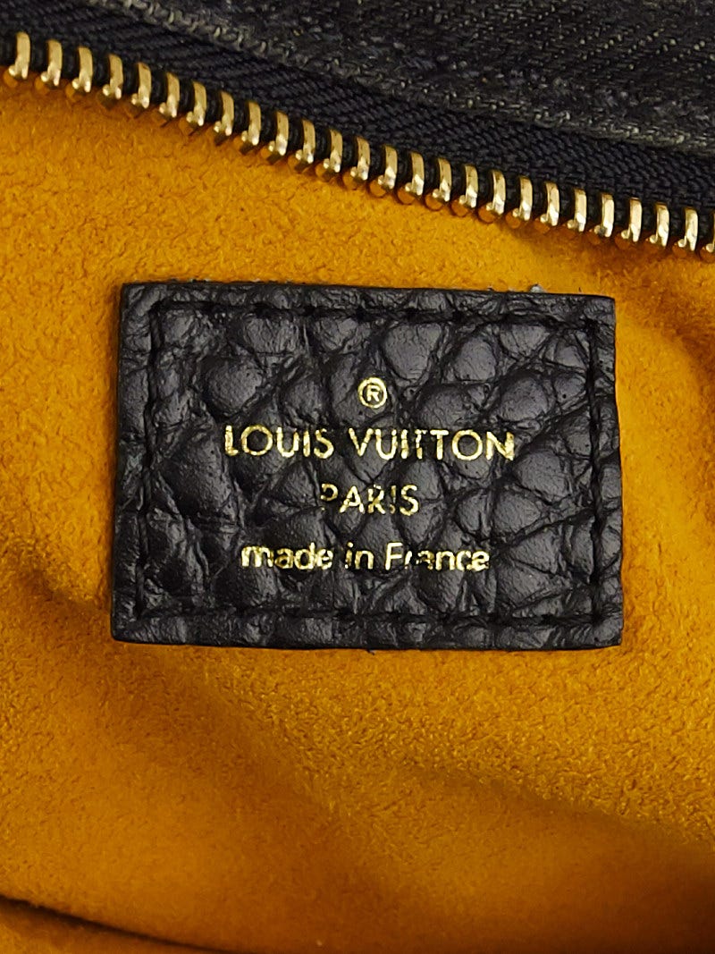 Louis Vuitton Black Monogram Denim Neo Cabby MM QJB0BGECBA005