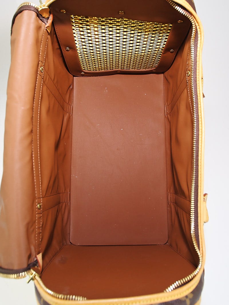Louis Vuitton, Dog, Louis Vution Sac Chein 4 Do Carrier Bag Pet Carry Bag  M42024 Used Travel Bag