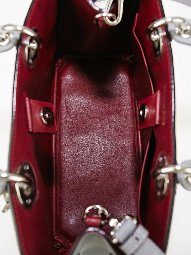 Christian Dior Tricolor Smooth Calfskin Leather Diorissimo Mini