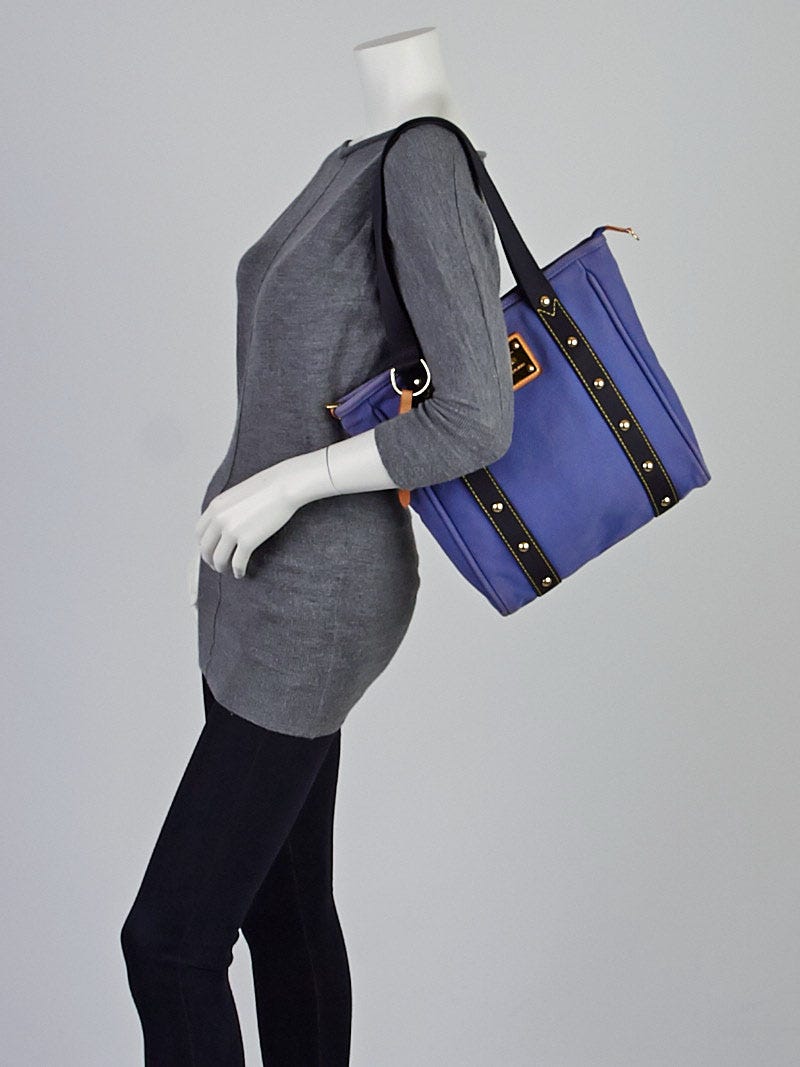 Louis Vuitton Limited Edition Antigua Cabas MM Shoulder Bag on SALE