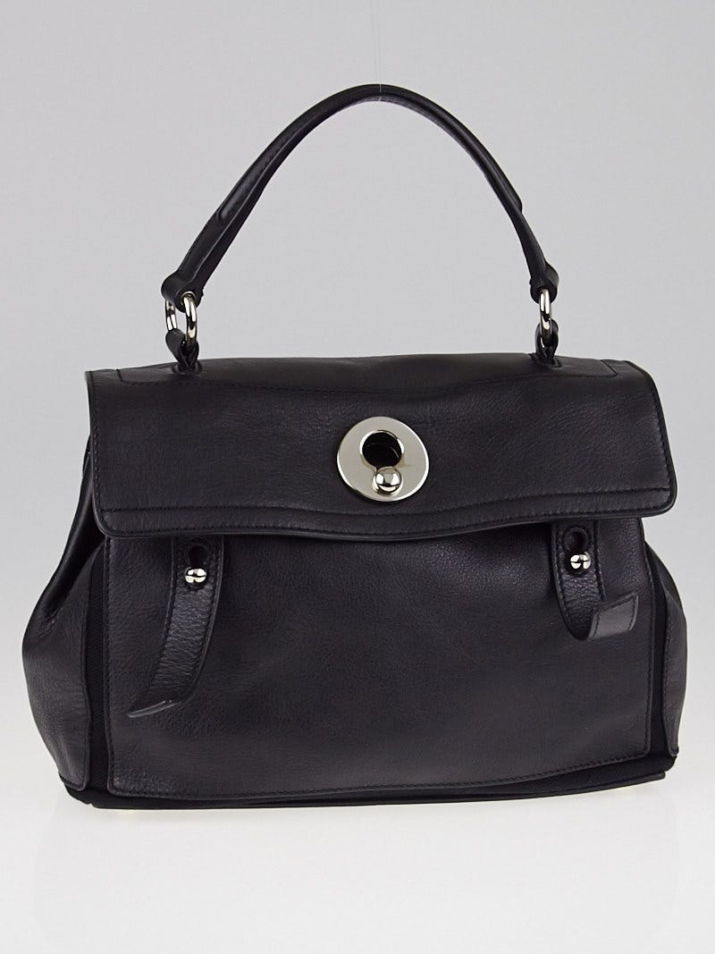 YSL Saint Laurent Blue Python Leather Muse 2 Handbag - ShopperBoard