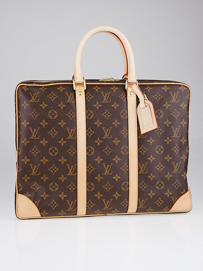 Louis Vuitton Monogram Canvas Porte-Documents Voyage Bag | Yoogi's