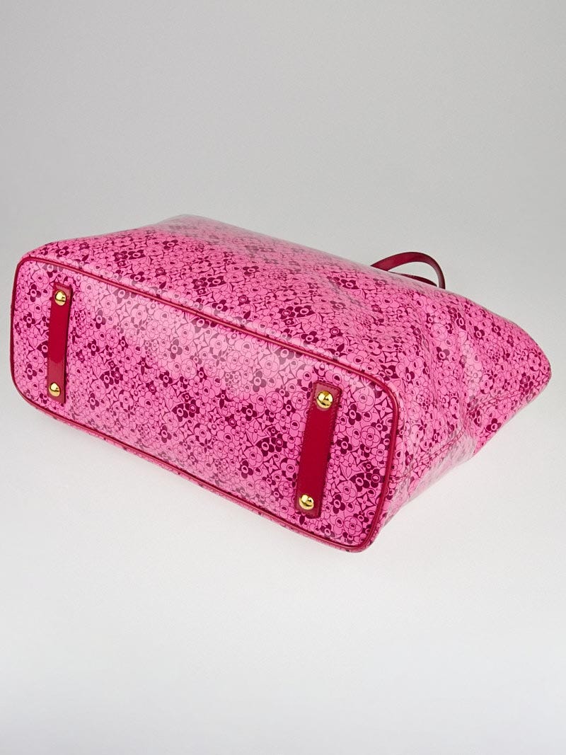 Louis Vuitton Limited Edition Metallic Pink Patent Leather Jelly MM Bag -  Yoogi's Closet
