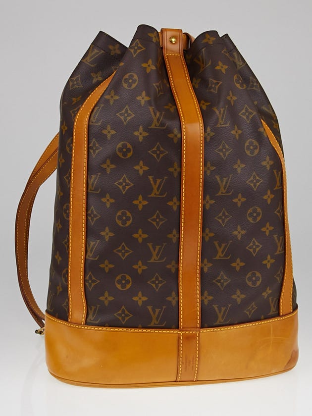 Louis Vuitton Monogram Canvas Randonnee GM Backpack Bag