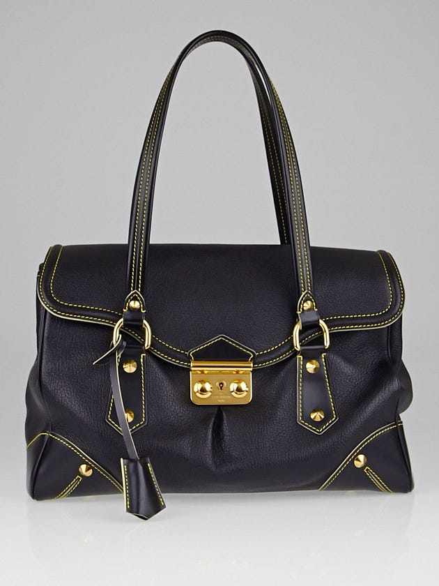 Louis Vuitton Black Suhali Leather L'Absolu de Voyage Bag