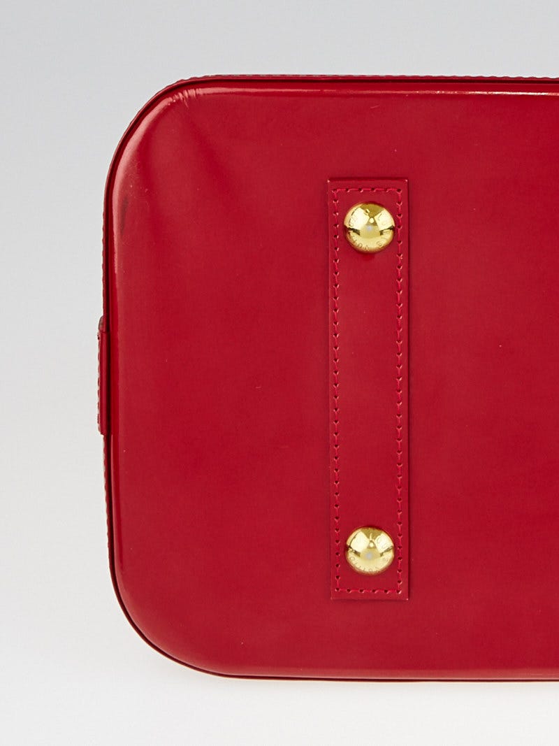 Louis Vuitton Pomme D'Amour Monogram Vernis Alma GM Bag - Yoogi's Closet