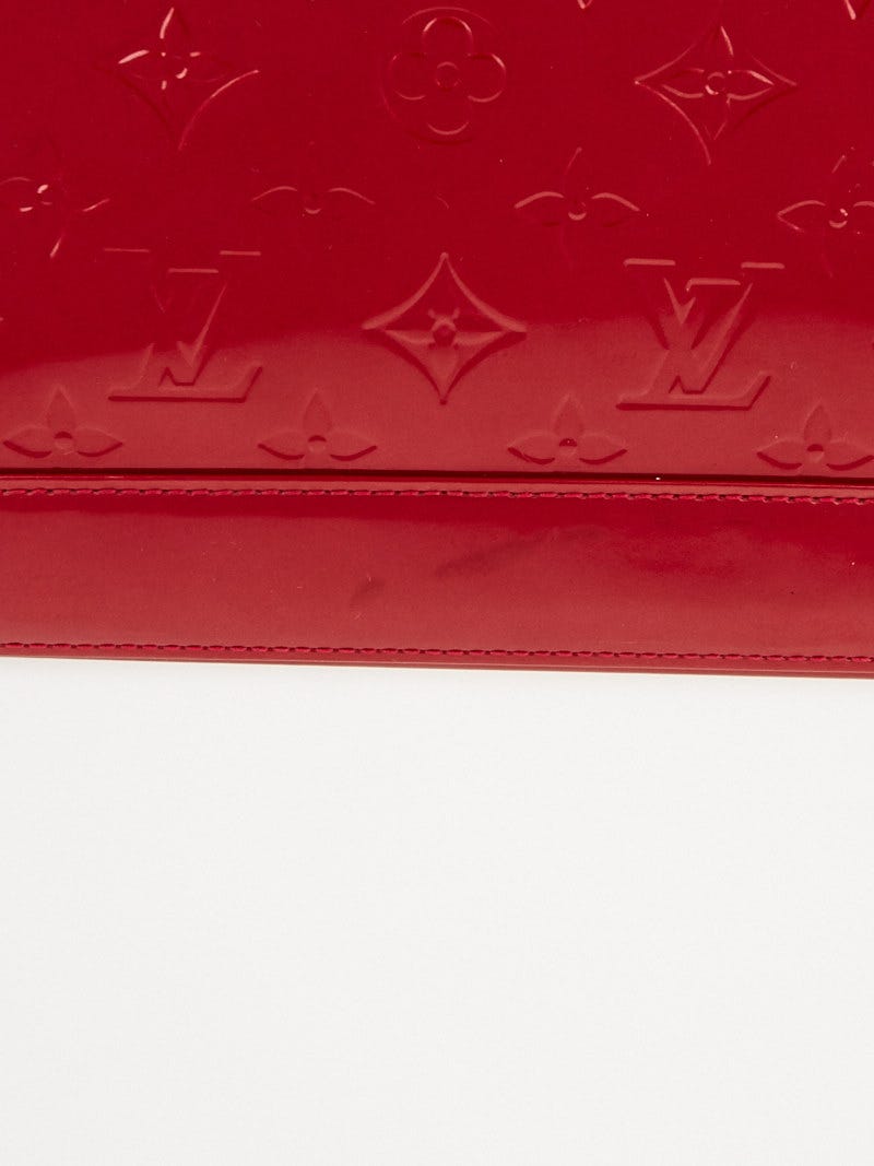LOUIS VUITTON Monogram Vernis Alma GM Hand Bag Pomme D'amour M93596 auth  45582 Patent leather ref.968223 - Joli Closet