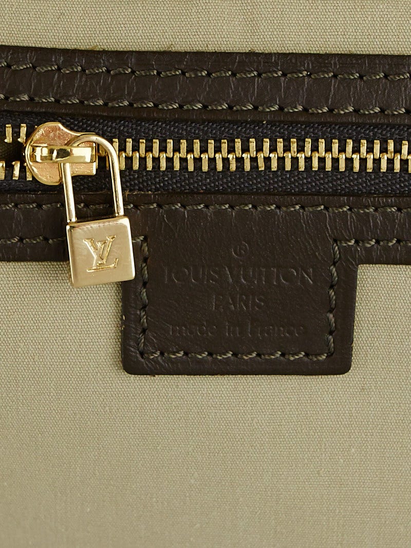 Louis Vuitton Khaki Monogram Mini Lin Francoise Shoulder Bag