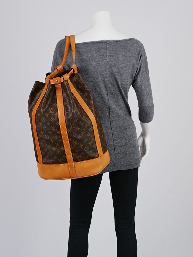 Louis Vuitton Monogram Canvas Randonnee GM Backpack Bag Yoogi s Closet