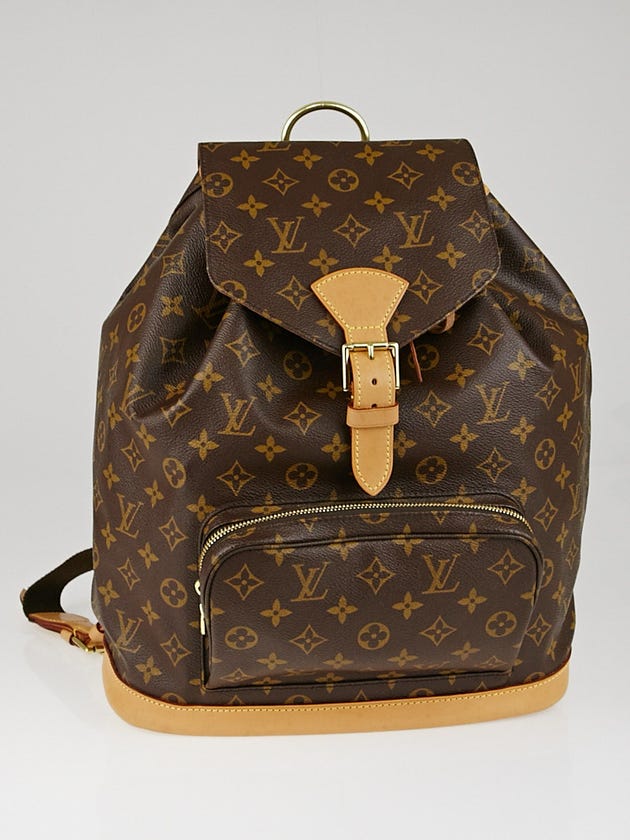 Louis Vuitton Monogram Canvas Montsouris GM Backpack Bag