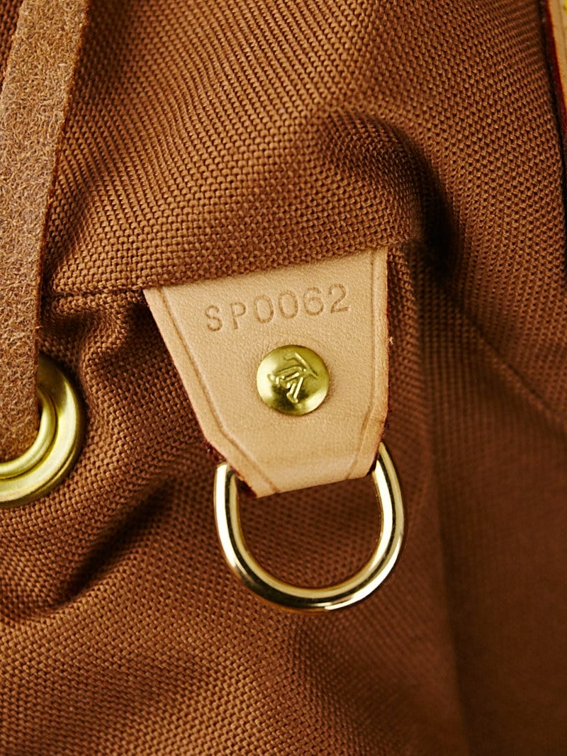 AUTHENTIC LOUIS VUITTON M51135 Monogram Montsouris GM Backpack Bag 0341