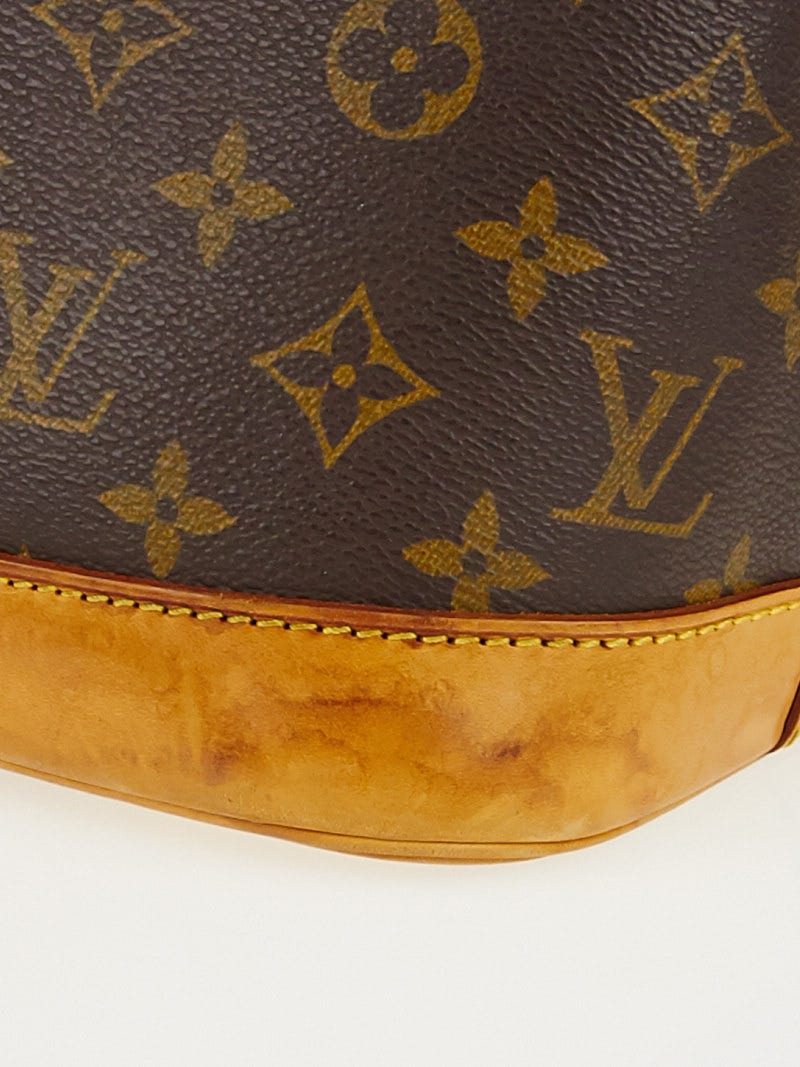 Louis Vuitton Limited Edition Monogram Canvas and Leopard Print Calf Hair  Centenaire Alma Bag - Yoogi's Closet