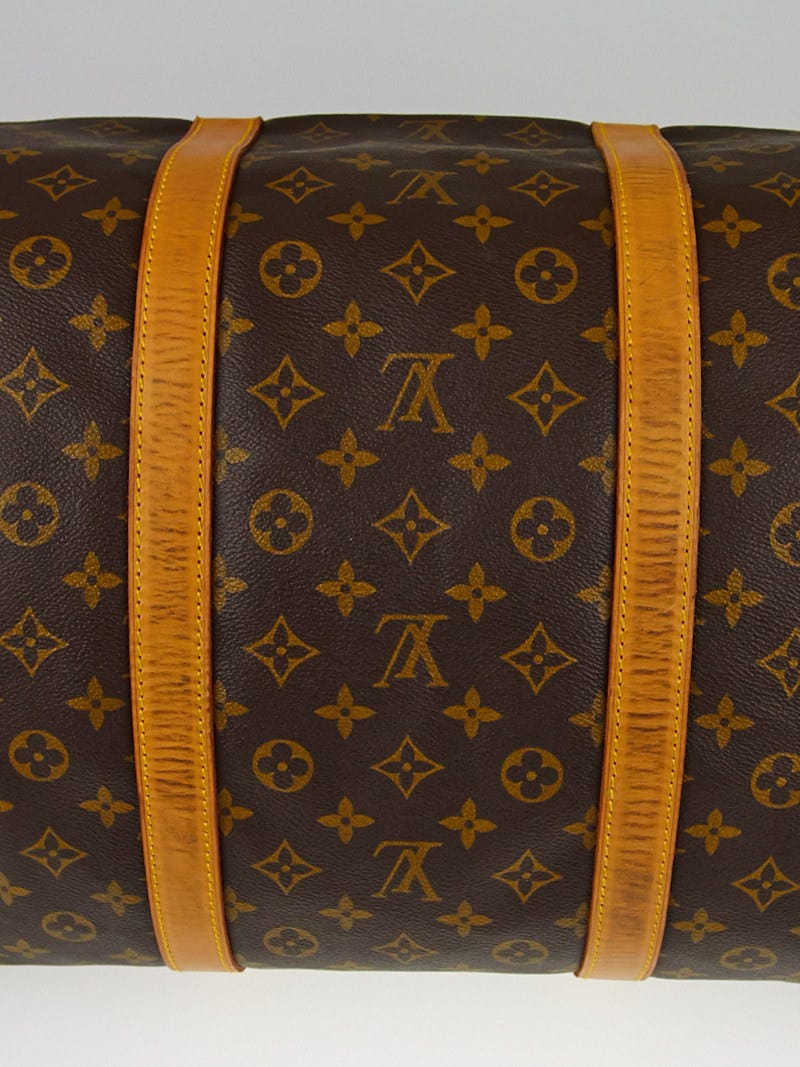 Louis Vuitton Monogram Canvas Keepall Bandouliere 60 Bag - Yoogi's Closet