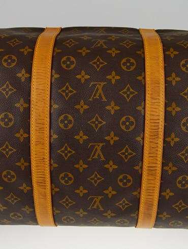 Louis Vuitton Monogram Canvas Keepall Bandouliere 60 Bag w/o Strap