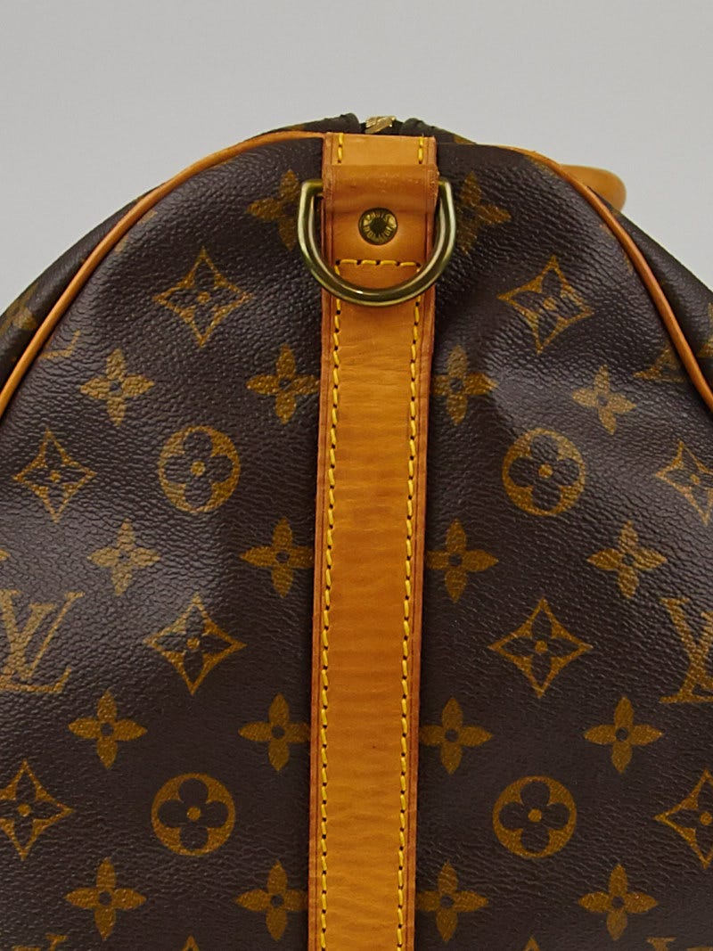 Louis Vuitton Monogram Canvas Keepall Bandouliere 60 Bag w/o Strap