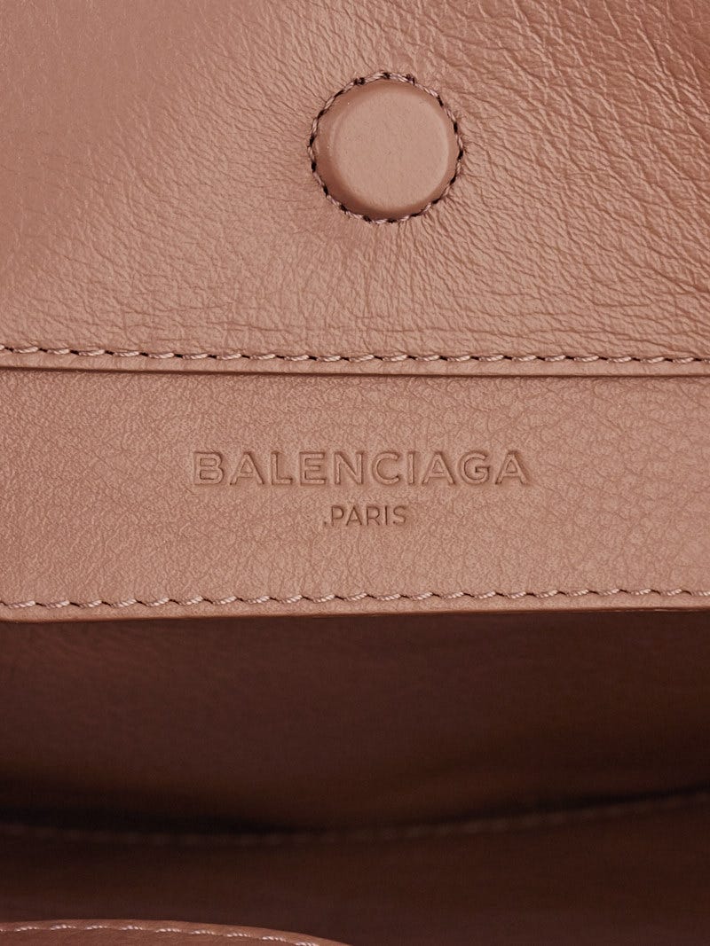 Balenciaga Tomette Leather Mini Papier A4 Tote at 1stDibs