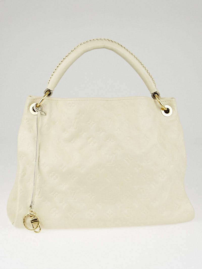 Louis Vuitton Neige Monogram Empreinte Leather Artsy MM Bag