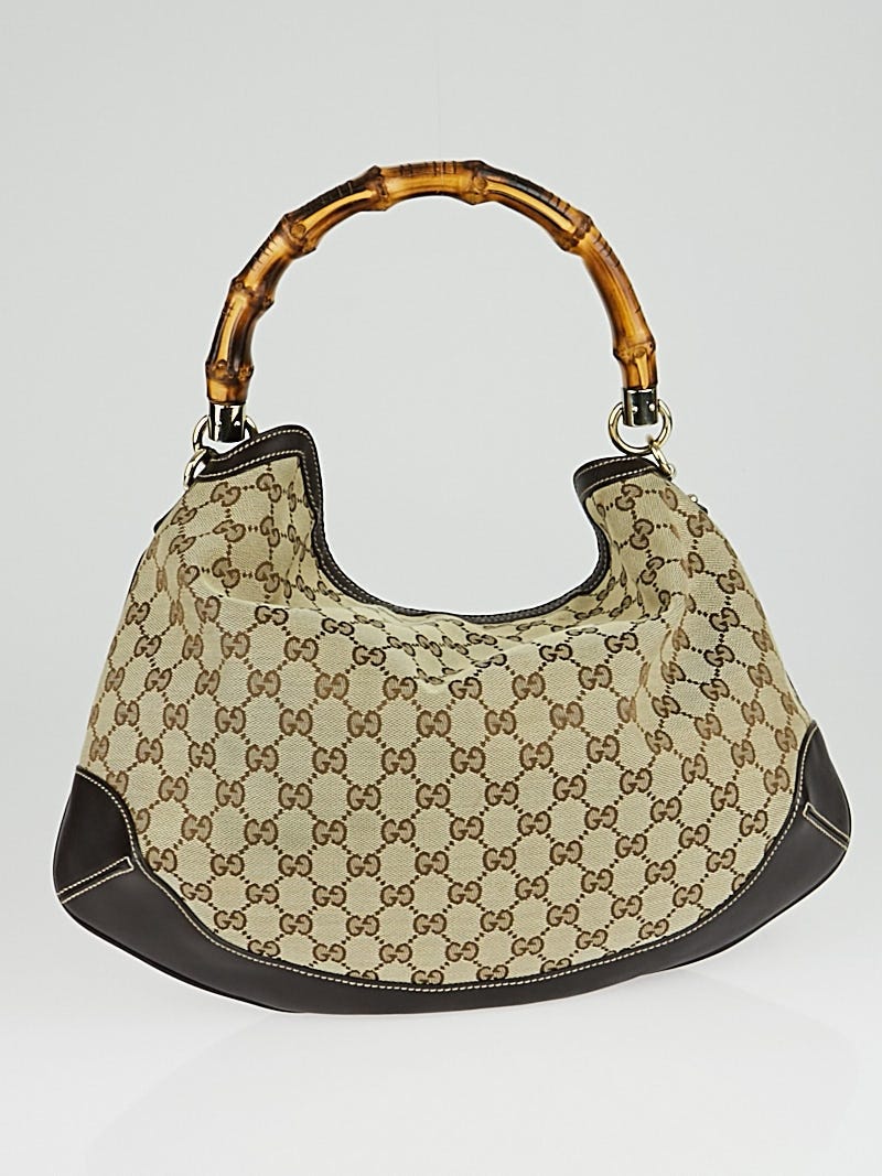 Gucci Authenticated Bamboo Daily Top Handle Handbag