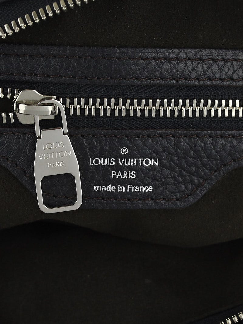 Louis Vuitton Black Selene PM Mahina Shoulder Bag ○ Labellov ○ Buy and Sell  Authentic Luxury