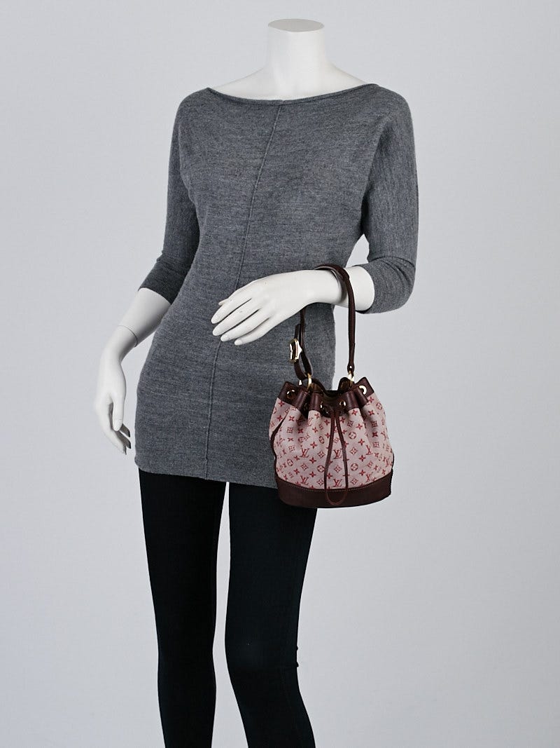 Louis Vuitton Cherry Red Monogram Mini Lin Canvas Noelie Bag Louis Vuitton  | The Luxury Closet