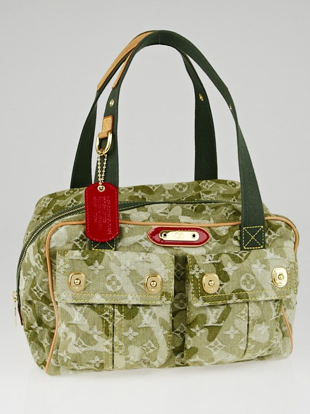 Louis Vuitton Limited Edition Monogramouflage Denim Jasmine Bag