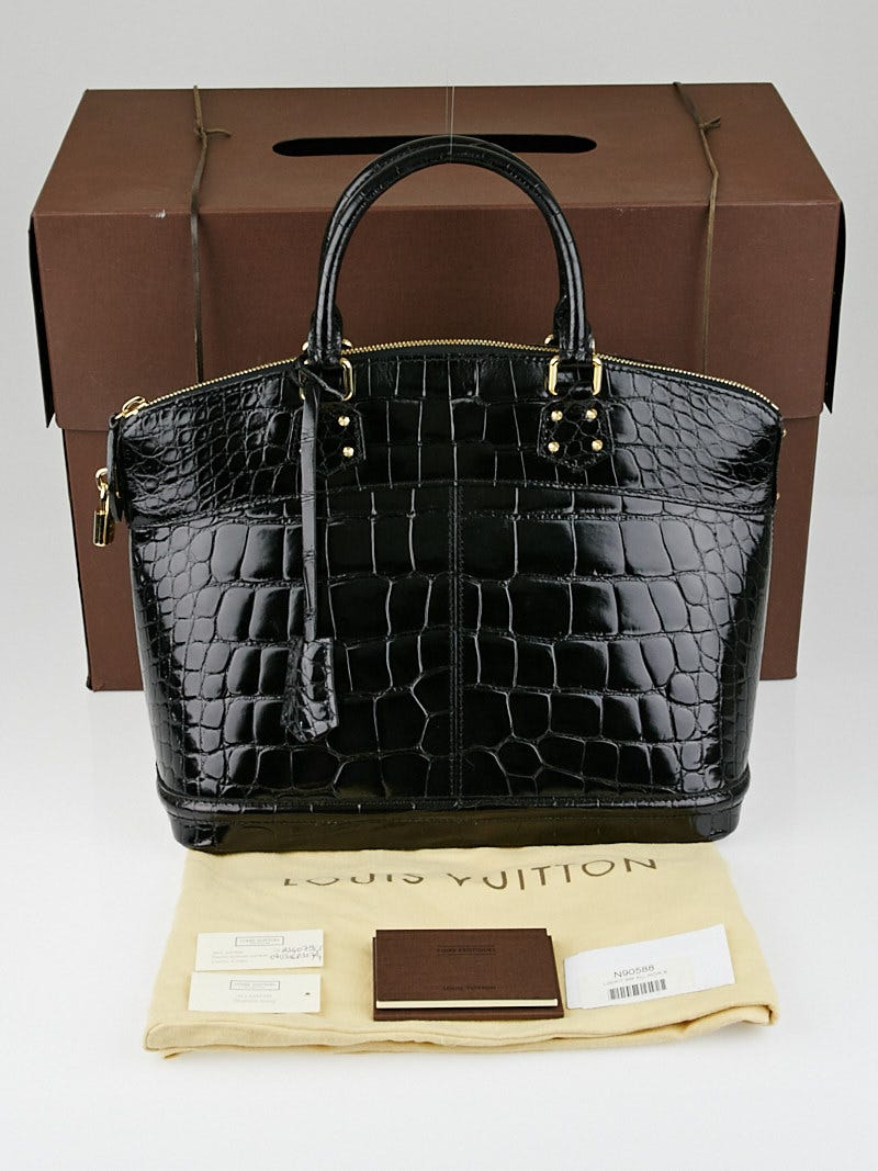 Louis Vuitton Limited Edition Black & White Alligator Tribal, Lot #58216