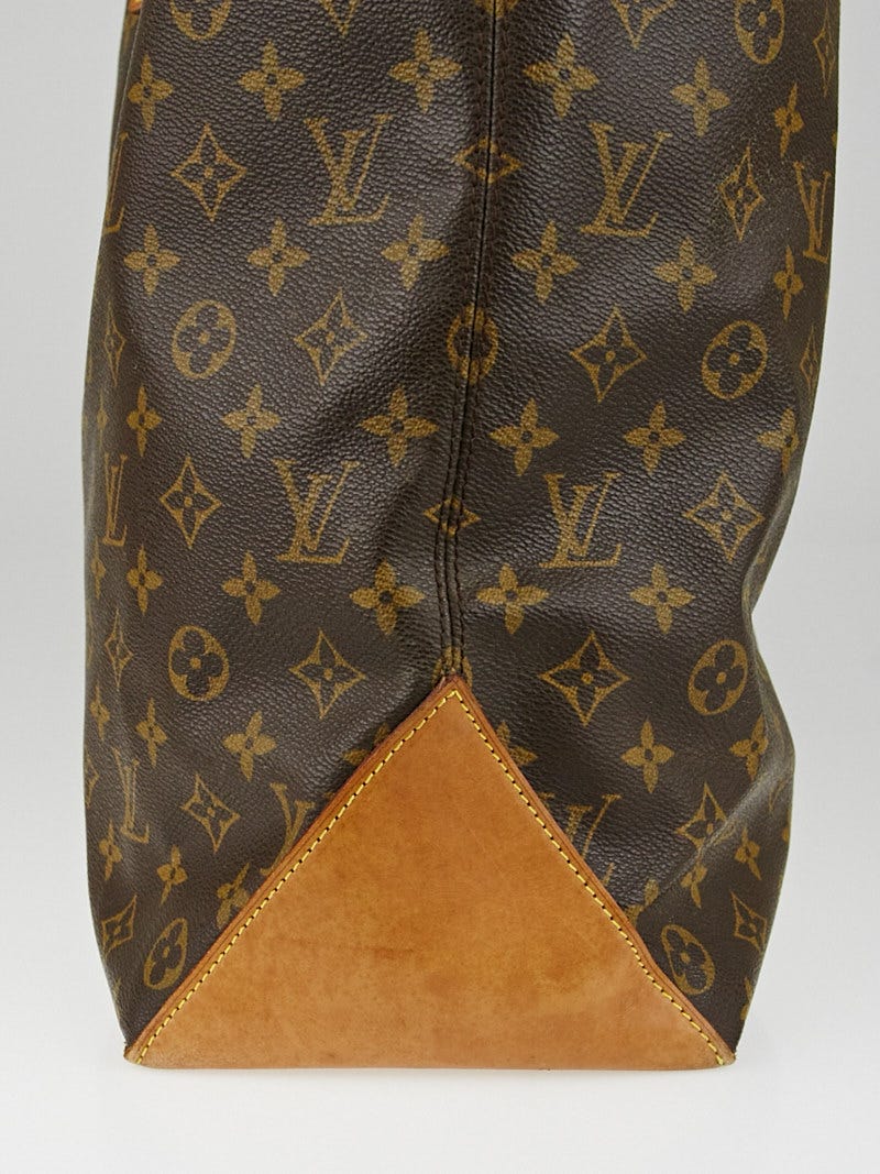 Louis Vuitton Cabas Alto XL Monogram Tote Gm 872828 Brown Coated