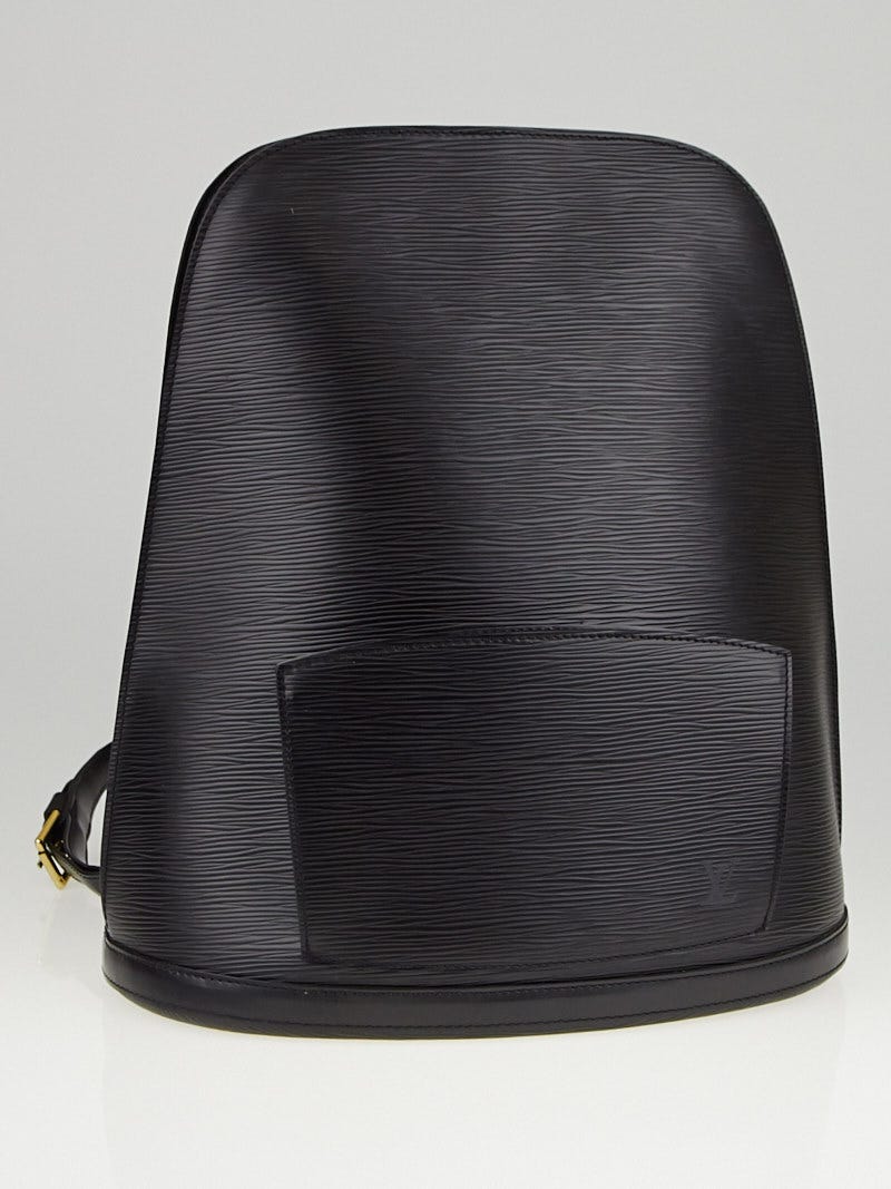 Authentic Louis Vuitton Epi Gobelin Backpack Black M52292 LV 2237G