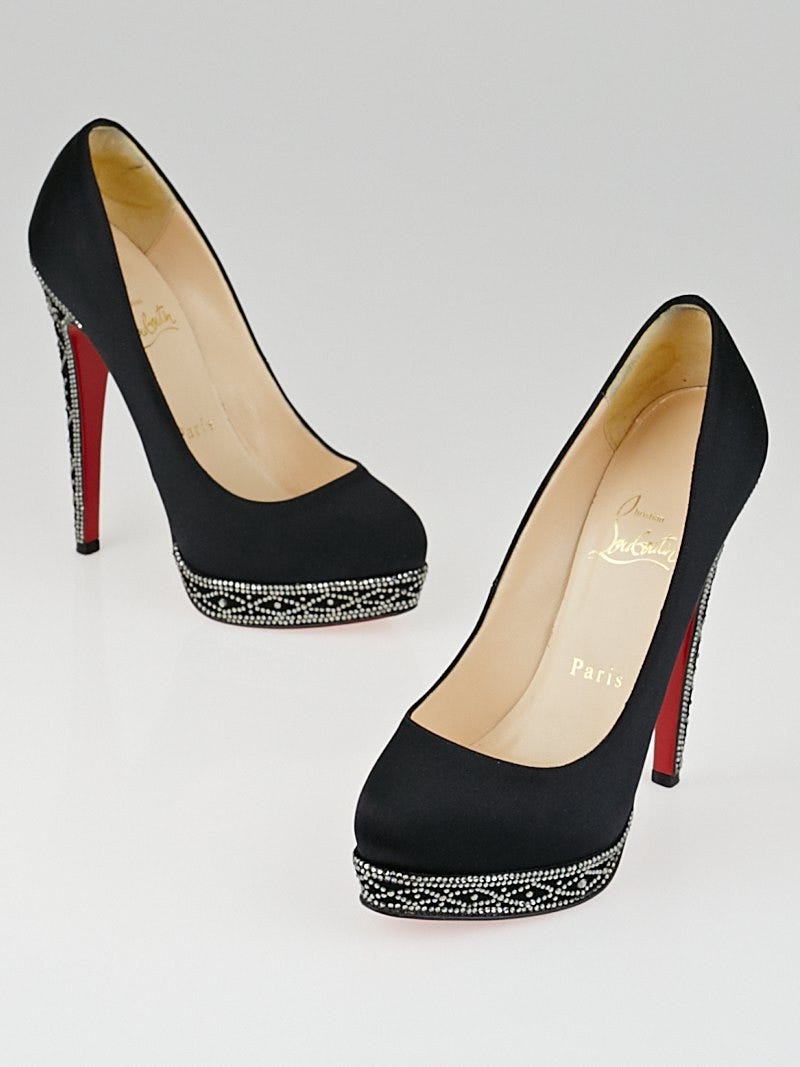 Christian Louboutin Strass Pumps, Classics Heels for Women for