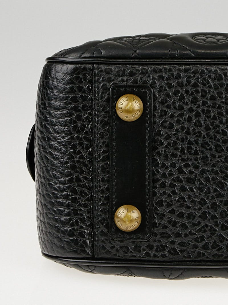 Louis Vuitton Limited Ed Black Lambskin Klara Vienna Bag