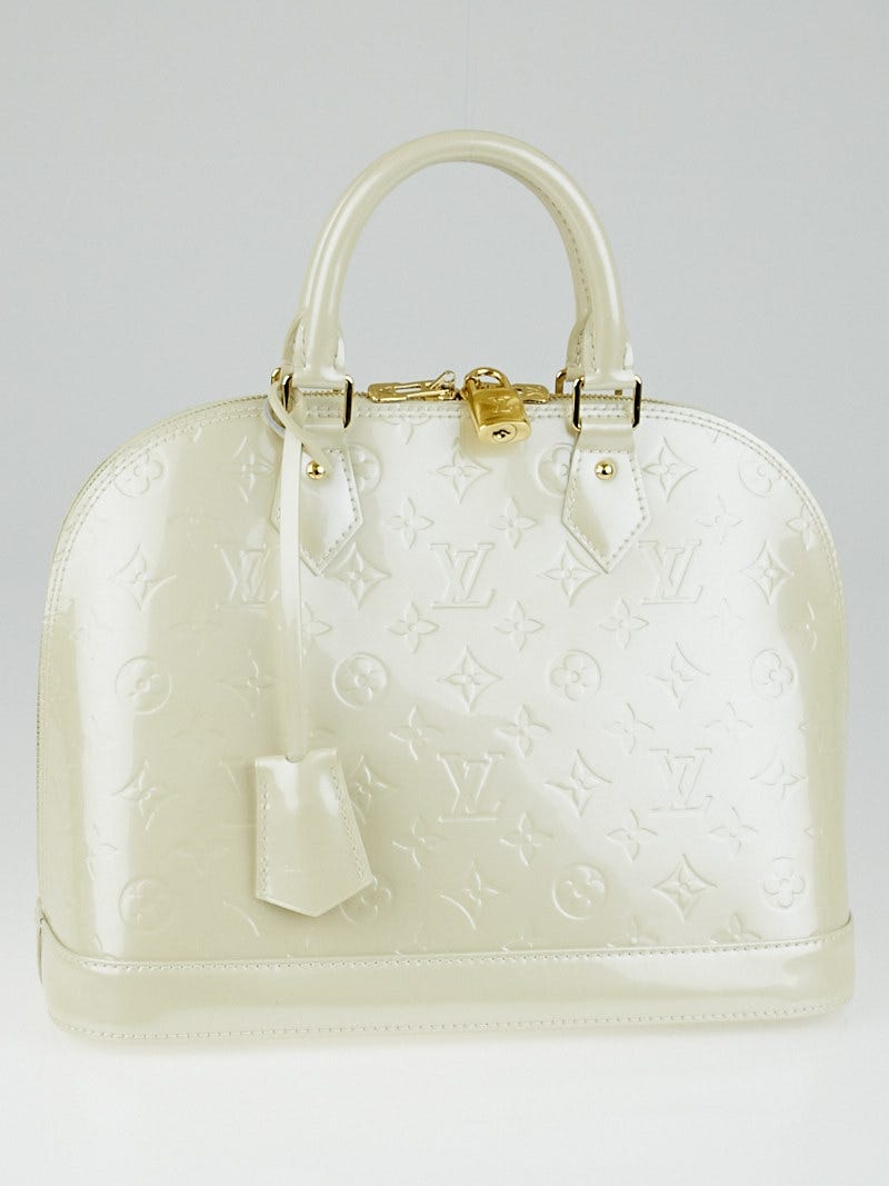 Louis Vuitton LV Hand Bag Alma PM Blanc