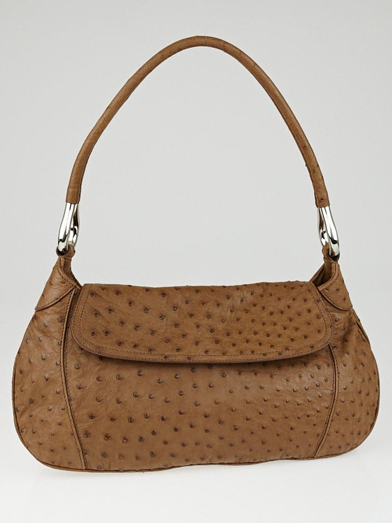 Prada ostrich bag hot sale